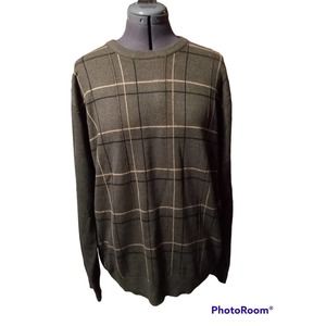 Dockers Olive green crewneck sweater, XL